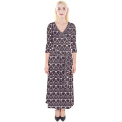 Pattern 201 Quarter Sleeve Wrap Maxi Dress by GardenOfOphir