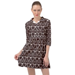 Pattern 201 Mini Skater Shirt Dress by GardenOfOphir