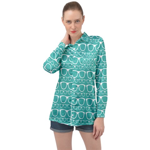 Pattern 206 Long Sleeve Satin Shirt by GardenOfOphir