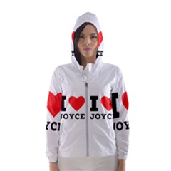 I Love Joyce Women s Hooded Windbreaker by ilovewhateva