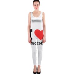 I Love Virginia One Piece Catsuit by ilovewhateva