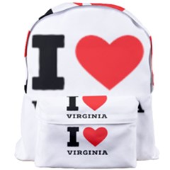 I Love Virginia Giant Full Print Backpack by ilovewhateva