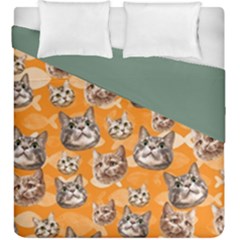 Cat Cute Duvet Cover Double Side (king Size)