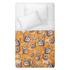 Cat Cute Duvet Cover (single Size) by Giving