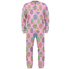 Egg Easter Eggs Pastel Digital Art Onepiece Jumpsuit (men) by Semog4