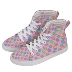 Egg Easter Eggs Pastel Digital Art Women s Hi-top Skate Sneakers by Semog4