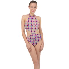 Pattern 208 Halter Side Cut Swimsuit by GardenOfOphir