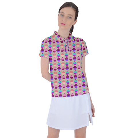 Pattern 208 Women s Polo Tee by GardenOfOphir