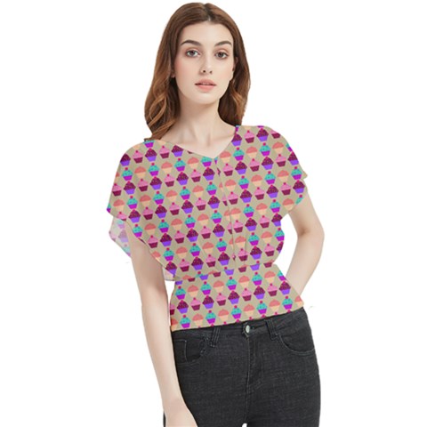 Pattern 208 Butterfly Chiffon Blouse by GardenOfOphir