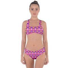 Pattern 211 Criss Cross Bikini Set by GardenOfOphir