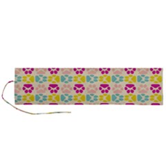 Pattern 214 Roll Up Canvas Pencil Holder (l) by GardenOfOphir