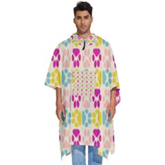 Pattern 214 Men s Hooded Rain Ponchos by GardenOfOphir