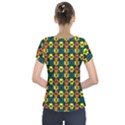 Pattern 215 Short Sleeve Front Detail Top View2