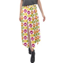 Pattern 219 Velour Split Maxi Skirt by GardenOfOphir