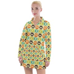 Pattern 220 Women s Long Sleeve Casual Dress by GardenOfOphir