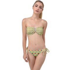 Pattern 220 Twist Bandeau Bikini Set by GardenOfOphir