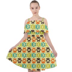 Pattern 220 Cut Out Shoulders Chiffon Dress by GardenOfOphir