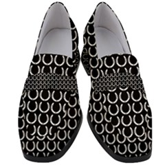 Pattern 222 Women s Chunky Heel Loafers