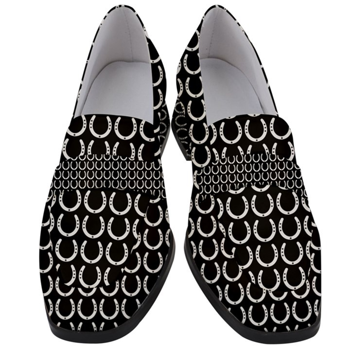 Pattern 222 Women s Chunky Heel Loafers
