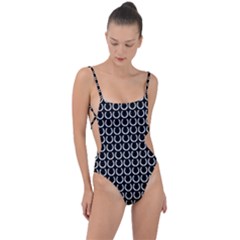 Pattern 222 Tie Strap One Piece Swimsuit