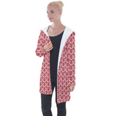 Pattern 223 Longline Hooded Cardigan by GardenOfOphir