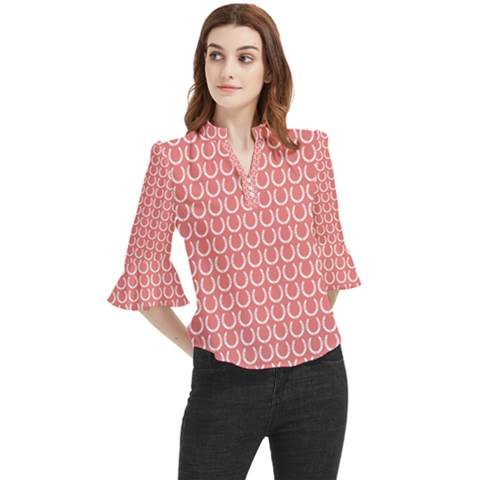 Pattern 225 Loose Horn Sleeve Chiffon Blouse by GardenOfOphir