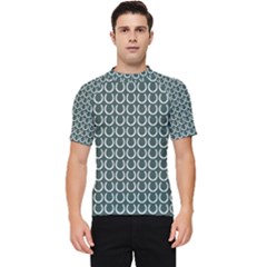 Pattern 227 Men s Short Sleeve Rash Guard by GardenOfOphir