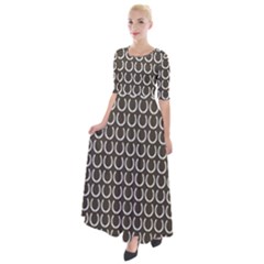 Pattern 228 Half Sleeves Maxi Dress