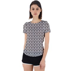 Pattern 229 Back Cut Out Sport Tee by GardenOfOphir