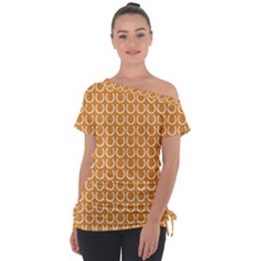 Pattern 231 Off Shoulder Tie-Up Tee