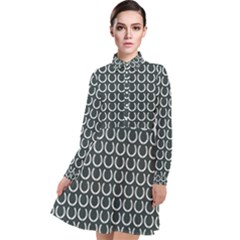 Pattern 233 Long Sleeve Chiffon Shirt Dress