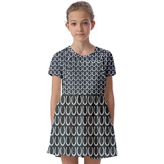 Pattern 233 Kids  Short Sleeve Pinafore Style Dress by GardenOfOphir