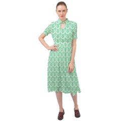 Pattern 235 Keyhole Neckline Chiffon Dress by GardenOfOphir