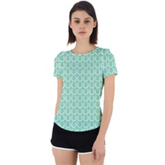 Pattern 235 Back Cut Out Sport Tee by GardenOfOphir