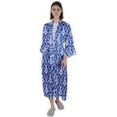 Pattern 240 Maxi Satin Kimono