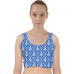 Pattern 244 Velvet Racer Back Crop Top