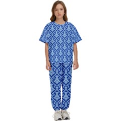 Pattern 244 Kids  Tee And Pants Sports Set by GardenOfOphir