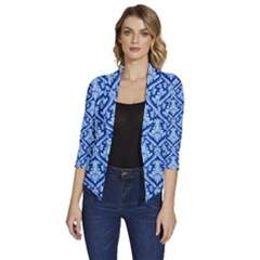 Pattern 244 Women s Draped Front 3/4 Sleeve Shawl Collar Jacket by GardenOfOphir