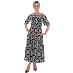 Pattern 246 Shoulder Straps Boho Maxi Dress  by GardenOfOphir