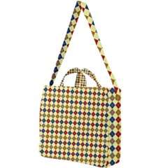 Pattern 249 Square Shoulder Tote Bag by GardenOfOphir