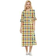 Pattern 249 Double Cuff Midi Dress by GardenOfOphir