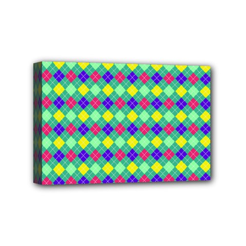 Pattern 250 Mini Canvas 6  X 4  (stretched) by GardenOfOphir