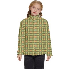 Pattern 251 Kids  Puffer Bubble Jacket Coat by GardenOfOphir