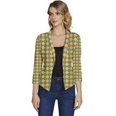 Pattern 251 Women s Casual 3/4 Sleeve Spring Jacket by GardenOfOphir