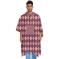 Pattern 252 Men s Hooded Rain Ponchos by GardenOfOphir