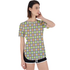 Pattern 253 Perpetual Short Sleeve T-shirt by GardenOfOphir