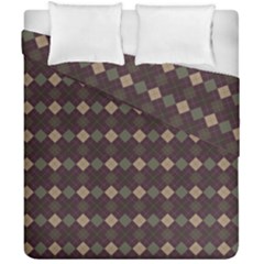 Pattern 254 Duvet Cover Double Side (california King Size) by GardenOfOphir