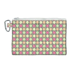 Pattern 257 Canvas Cosmetic Bag (large) by GardenOfOphir