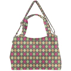 Pattern 257 Double Compartment Shoulder Bag by GardenOfOphir