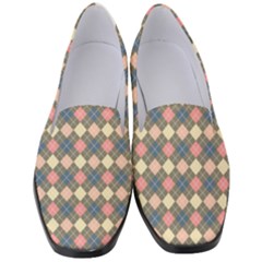 Pattern 258 Women s Classic Loafer Heels by GardenOfOphir